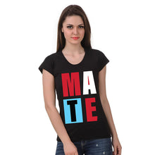 Load image into Gallery viewer, fanideaz Cotton Soul Mate Printed Couple T Shirt