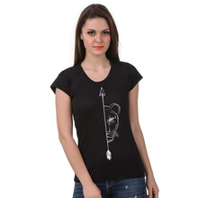 Load image into Gallery viewer, fanideaz Cotton Lion Lioness Printed Couple T Shirt