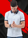 Men’s striped cotton polo t shirt – Fanideaz