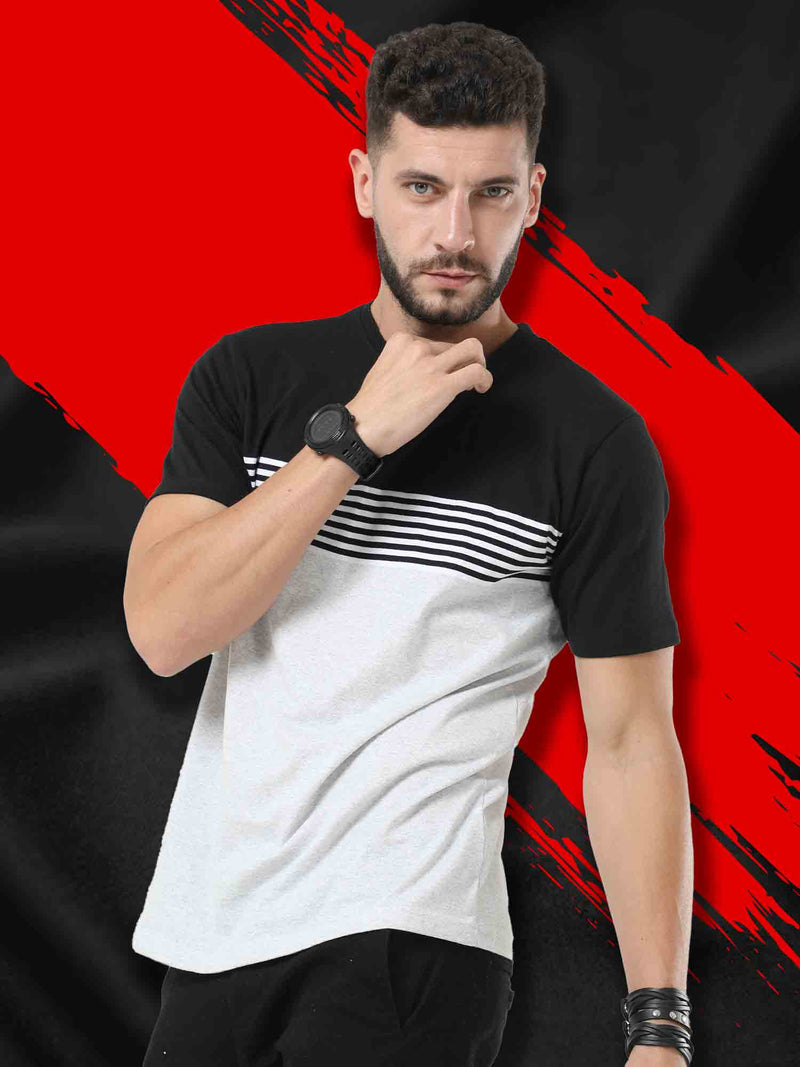 Men’s regular fit round neck t shirt – Fanideaz