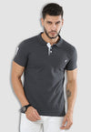 fanideaz Mens Cotton Half Sleeve Solid Polo T Shirt with Collar