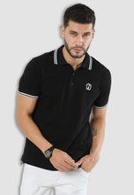 Load image into Gallery viewer, fanideaz Mens Cotton Half Sleeve Solid Polo T Shirt with Collar
