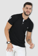 Load image into Gallery viewer, fanideaz Mens Cotton Half Sleeve Solid Polo T Shirt with Collar
