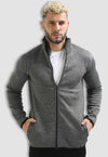 fanideaz Men’s Full Sleeve Cotton Fleece Bomber Jacket With Side Pockets