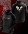 fanideaz Mens Cotton Graphic GOD OF WAR Printed Hooded Sweatshrits for Men