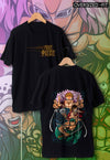 fanideaz Mens Half Sleeve Oversized Anime Printed Cotton Tshirt