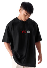 Load image into Gallery viewer, Virat Kohli IPL Limited Edition Oversized Tee – Unisex | Cotton | Fanideaz Exclusive ❤️🔥🏏
