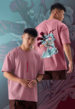 Load image into Gallery viewer, fanideaz Mens Half Sleeve Oversized Onepiece Printed Cotton Tshirt
