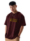 fanideaz Mens Half Sleeve Oversized OnePiece Printed Cotton Tshirt