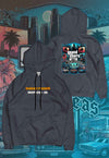 fanideaz Mens Cotton Graphic GTA 5 Printed Hooded Sweatshrits for Men