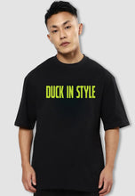 Load image into Gallery viewer, fanideaz Mens Half Sleeve Oversized Duck in Style Printed Cotton Tshirt