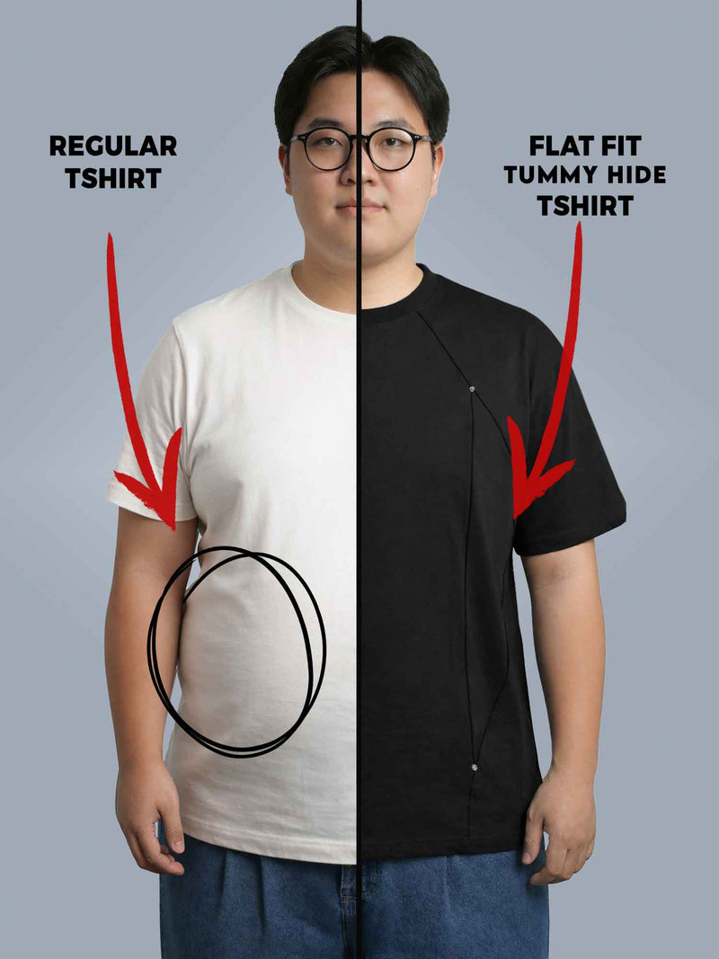 Tummy  Hidde Tshirt (100% Cotton)