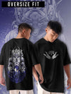 fanideaz Mens Half Sleeve Oversized Anime Collection