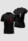 fanideaz Branded Cotton Matching Printed Couples Combo T-Shirt