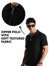 Load image into Gallery viewer, Zipper Polo
