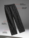 Acid Wash Track-Pants