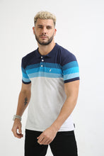 Load image into Gallery viewer, Fanideaz Men’s Half Sleeve Striped combo 2 Polo T Shirt
