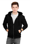 fanideaz Mens Cotton Graphic Demon Slayer Printed Zip Hooded Sweatshrits for Men