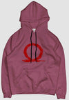 fanideaz Mens Cotton Graphic God of War Printed Hooded Sweatshrits for Men