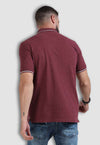 fanideaz Mens Half Sleeve Cotton Cut and Sew Branded Polo T-Shirt for Mens