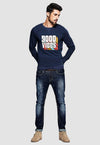 fanideaz Men's Cotton Printed Sweatshirt with Full Sleeve