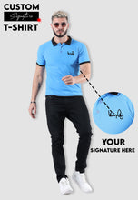 Load image into Gallery viewer, Signature Polo Printed T-Shirt
