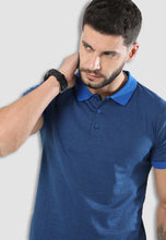 Load image into Gallery viewer, fanideaz Men’s Cotton Half Sleeve Striped Polo T-Shirts