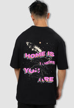 Load image into Gallery viewer, fanideaz Mens Half Sleeve Oversized Peace Printed Cotton Tshirt
