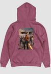 fanideaz Mens Cotton Graphic Free Fire Printed Hooded Sweatshrits for Men