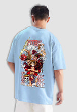 Load image into Gallery viewer, fanideaz Mens Half Sleeve Oversized Onepiece Printed Cotton Tshirt
