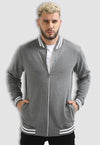 fanideaz Men’s Full Sleeve Cotton Stylish Bomber Jacket With Side Pockets