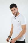 fanideaz Mens Cotton Half Sleeve Solid Combo 1 Polo T Shirt with Collar