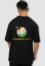 Load image into Gallery viewer, fanideaz Mens Half Sleeve Oversized ISRO Printed Cotton Tshirt