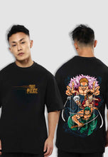 Load image into Gallery viewer, fanideaz Mens Custom Anime Oversized Half Sleeve Printed Anime Combo 1 Cotton T-Shirt
