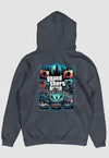 fanideaz Mens Cotton Graphic GTA 5 Printed Hooded Sweatshrits for Men