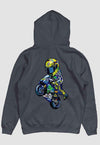 fanideaz Mens Cotton Graphic DR46 Printed Hooded Sweatshrits for Men