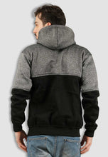 Load image into Gallery viewer, fanideaz Men&#39;s Cotton Grindle Color Block Hooded Sweatshirt with Zip