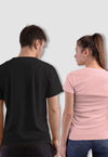fanideaz Branded Cotton Matching Printed Couples Combo T-Shirt