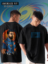 Rohit Sharma MI IPL Limited Edition Oversized Tee – Unisex | Cotton | Fanideaz Exclusive