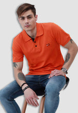 Load image into Gallery viewer, fanideaz Men’s Cotton Half Sleeve Classic Polo T Shirt with Collar
