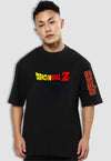 fanideaz Mens Half Sleeve Oversized Anime Dragon Ball Z Printed Cotton Tshirt