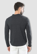 Load image into Gallery viewer, fanideaz Surfer Printed Men&#39;s Cotton Full Sleeve T-Shirt with Distorted Neck