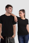 fanideaz Branded Cotton Matching Printed Couples Combo T-Shirt