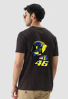 fanideaz Mens Cotton VR46 Printed Round Neck T Shirts for Men