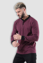 Load image into Gallery viewer, fanideaz Men’s Cotton Full Sleeve Henley Combo 3 T Shirts for Men
