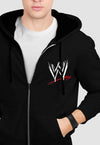 fanideaz Mens Cotton Graphic WW Printed Zip Hooded Sweatshrits for Men