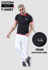 Signature Polo Printed T-Shirt