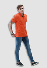 Load image into Gallery viewer, fanideaz Men’s Cotton Half Sleeve Classic Polo T Shirt with Collar
