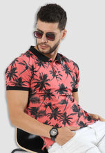 Load image into Gallery viewer, fanideaz Mens Cotton Half Sleeve Printed Polo T Shirt with Collar
