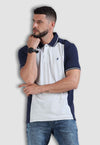 fanideaz Mens Half Sleeve Cotton Cut and Sew Branded Polo T-Shirt for Mens